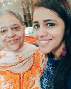 Taranjit Kaur với mẹ