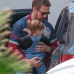 Ryan Gosling avec sa fille