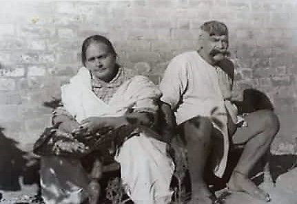 Gama Pehalwan, Karısı Wazeer Begüm ile