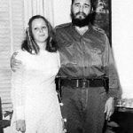 Фидел Кастро с дъщеря си Алина