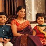 Akun Sabharwal žmona ir vaikai