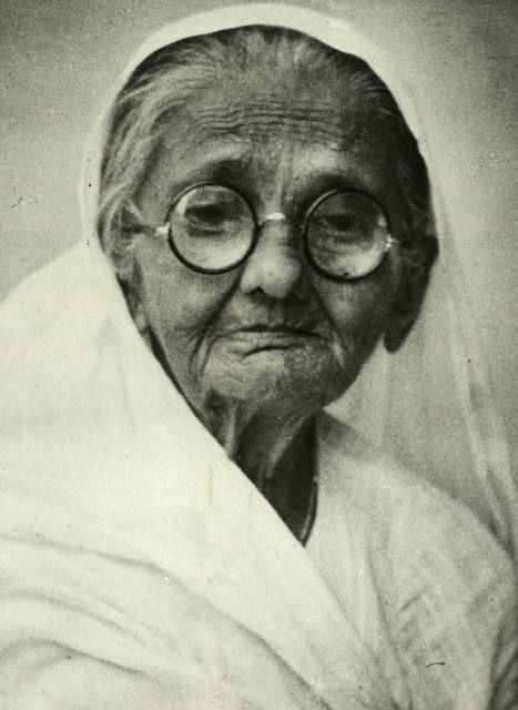 Siostra Mahatmy Gandhi Raliatben