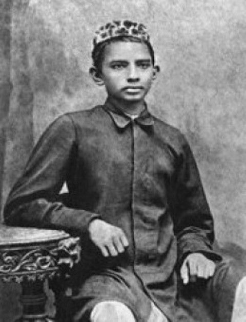 Młody Mahatma Gandhi