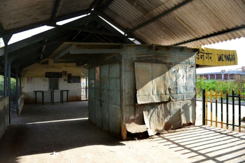 Tebodet på Vadnagar jernbanestasjon der Modi pleide å selge te