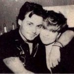 Johnny Depp avec sa sœur Christi Dembrowski