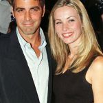 George Clooney entisen tyttöystävänsä Celine Balitranin kanssa