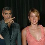 Джордж Клуни с бившата си приятелка Трейлър Хауърд