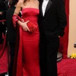 George Clooney entisen tyttöystävänsä Jennifer Siebelin kanssa