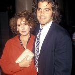 George Clooney entisen vaimonsa Talia Balsamin kanssa