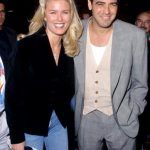 George Clooney entisen tyttöystävänsä Vendela Kirsebomin kanssa