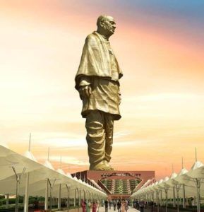 Kip enotnosti je bil izdelan v čast Sardarju Patelu