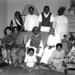 Сардар Пател със своите членове на семейството