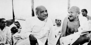 Сардар Пател и Махатма Ганди