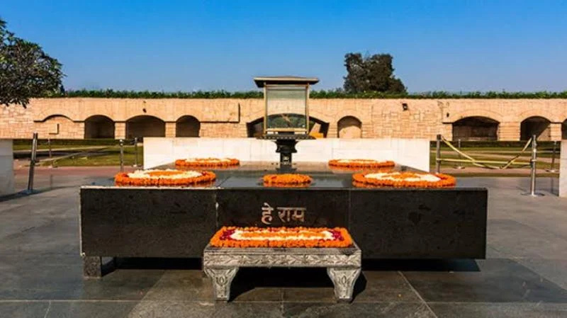   Mahátma Gándí's Resting Place Raj Ghat
