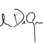 Signature d'Ellen Degeneres