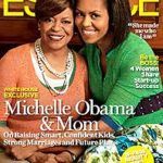 Michelle Obama med sin mor