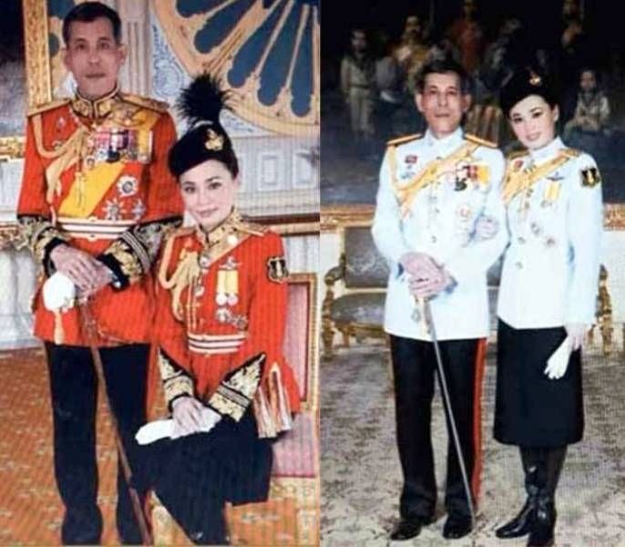 Suthida per savo pasirodymą Tailando karališkojoje armijoje
