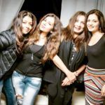 Hermanas y madre de Arhhan Singh (desde la izquierda): Tanya, Natasha, Gittanjali y Samyukkta