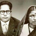B. R. Ambedkar ze swoją pierwszą żoną Ramabai Ambedkar