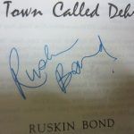 Assinatura de Ruskin Bond