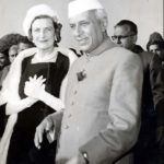 Jawaharlal Nehru väitetyn tyttöystävänsä Edwina Mountbattenin kanssa