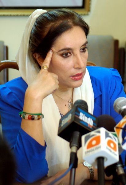 Benazir Bhutto politicien pakistanais
