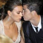 Cristiano Ronaldo med sin ekskæreste Kim Kardashian West