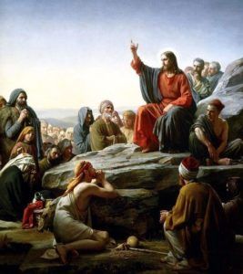 1800-luvun maalaus Jeesuksesta Kristuksesta