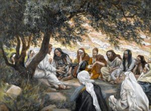 Ježíš mluvil se svými učedníky