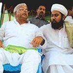 Lalu Prasad Yadav mit Duplikat Osama bin Laden
