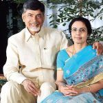 Чандрабабу Найду с женой