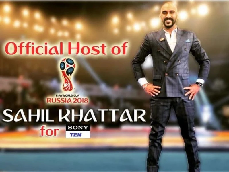   Sahil Khattar som vert for'Russia World Cup 2018