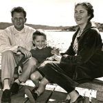 Малкълм Търнбул с родителите си в детството си
