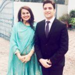 Tina Dabi với chồng Athar Aamir Khan