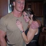 John Cena vaimonsa kanssa
