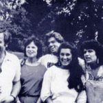 George Michael với cha mẹ và chị gái của mình