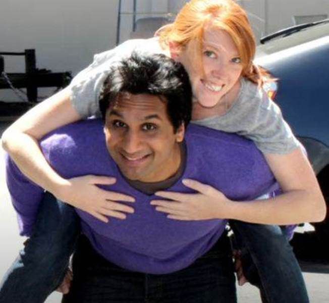 Ravi Patel avec son ex-petite amie Audrey