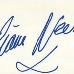 Signature de Liam Neeson