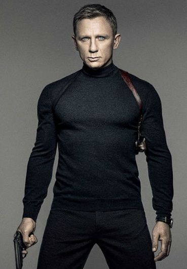 Daniel Craig dans le film de James Bond