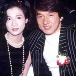 Jakckie Chanas su buvusiu mylimuoju Elaine Ng Yi-Lei