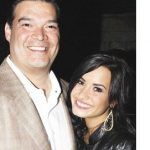 Demi Lavato avec son père Patrick Martin Lavato