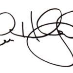 Signature d'Anne Hathaway