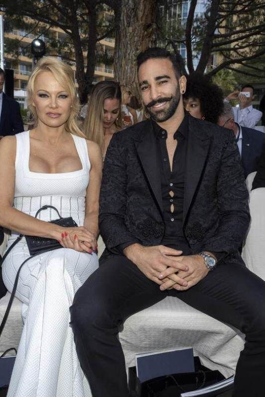 Pamela Anderson avec Adil Rami