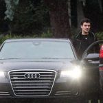 Orlando Bloom avec Audi A8