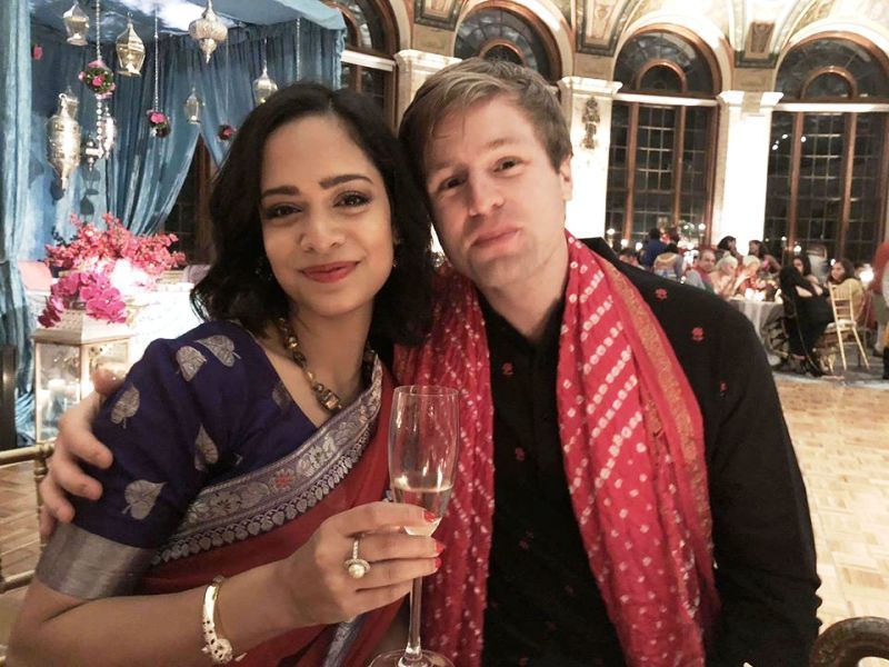 Devika Bhise i en fest