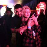 Hailey Baldwin med sin ekskæreste Drake
