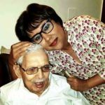 Barkha Dutt с баща си S.P.Dutt