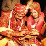   Chitra Tripathi ja Atul Agarwal's marriage photo