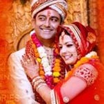   Shweta Jha dan Ajay Jha's Marriage Photo