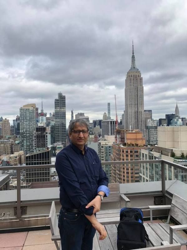 Ravish Kumar ở New York